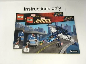 ONLY instructions Lego 76032 Quinjet City Chase Marvel Super Heroes The Avengers - Picture 1 of 3