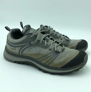 KEEN Terradora WP Hiking Shoes Womens 8 Gray Low Ankle Trail - Picture 1 of 10