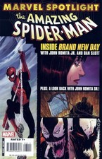 Marvel Spotlight Spider-Man Brand New Day #1 VG 2008 Stock Image Low Grade