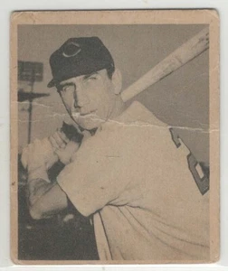 Bowman #45 1948 Hank Sauer ¡Bonito! Cincinnati Reds G/VG pliegue central - ver escaneos - Imagen 1 de 2