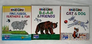 Lot of 3 World of Eric Carle Story Reader Books me Reader Series - Picture 1 of 2