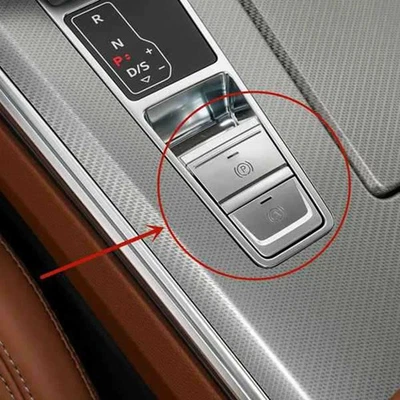 New Electric Handbrake Switch Button for Audi Q6 2022-2024 LHD 4K0927225D Silver - Image 1 of 4