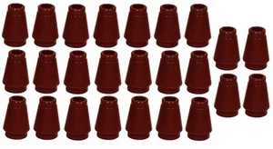 Lego 25x rotbrauner Kegel 1x1 (4589b) NEU! - Bild 1 von 1