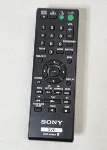Sony RMT-D198A Telecomando DVD Nero OEM - Foto 1 di 4