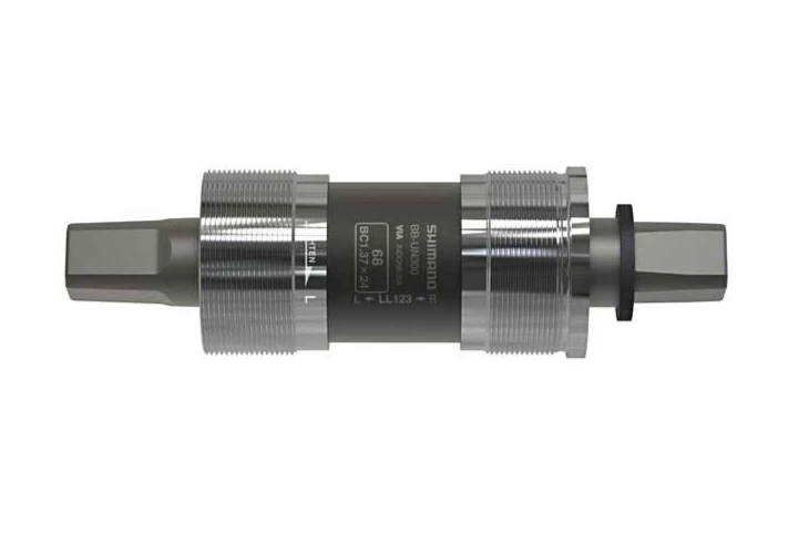 New Shimano BB-UN300 XL118 Square Taper BB British 68mm : 118mm Silver - Image 1 of 1