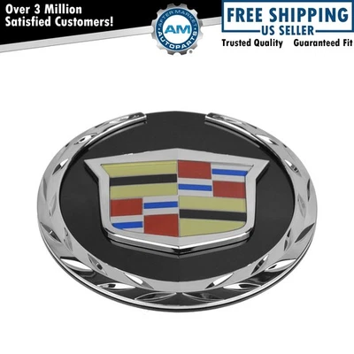 OEM 22985035 Emblem Crest & Wreath 1 Piece for Escalade ESV EXT Hybrid - Image 1 of 4