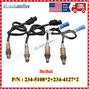4pcs New O2 Oxygen Sensor For Ford Expedition 5.4L V8 F-150 Lincoln Navigator - Picture 1 of 10