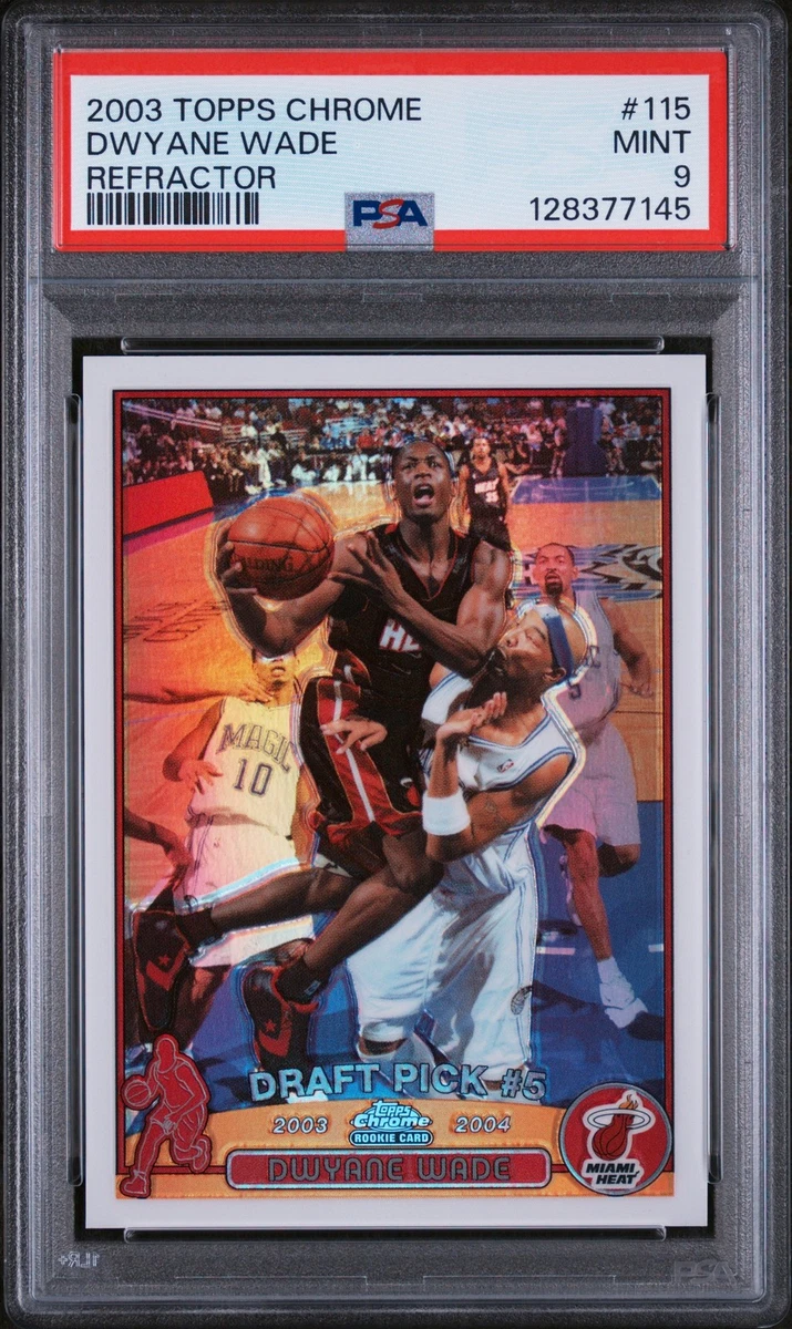 Toppws Dwyane Wade Rookie Basketball Trading Cards & Accessories