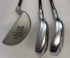 Club Champ DTP2 RH Junior 3 Club Golf Set Putter, 7 & 9 Iron Graphite Shafts - Picture 1 of 8
