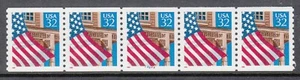 USA PNC SC# 2913 FLAG $0.32 WATER ACTIVATED MNH - PL# 22222 LOW GLOSS GUM - Picture 1 of 1