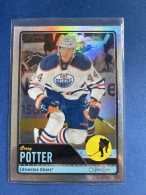 2012-13 O Pee Chee Rainbow Parallel 271 Corey Potter Edmonton Oilers - Image 1 of 2