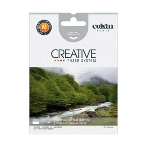 COKIN CREATIVE P SERIES FILTER P120 GRADUAL GREY G1 SIZE M HARD GRADUATED - Picture 1 of 1