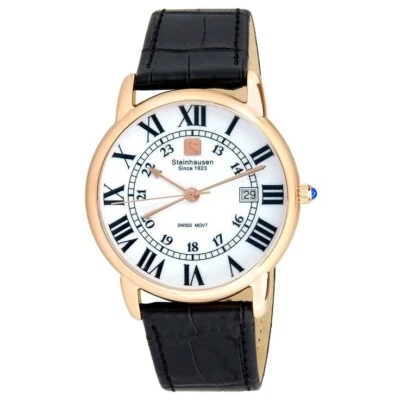 Steinhausen Reloj Hombre S0720 Clásico Delémont Cuarzo Suizo Oro Foto 1 de 3