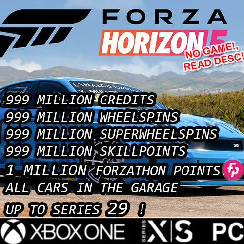 Forza Horizon 5 – Xbox Series X / XBOX ONE (Brand NEW Sealed) - FREE  SHIPPING 889842889222