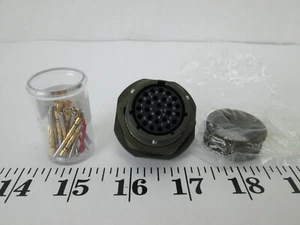 New NOS Amphenol 26 Position Circular Connector Receptacle, Female Sockets SKU W - Picture 1 of 12