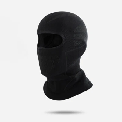 Máscara de esquí a prueba de viento de invierno Prendas para la cabeza de pasamontañas Motocicleta Máscara facial térmica Cubierta Foto 1 de 4