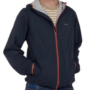 Barbour Thornberry Chaqueta Con Capucha Impermeable Cómoda Sudadera con Capucha Azul XXL Cremallera Completa - Imagen 1 de 4