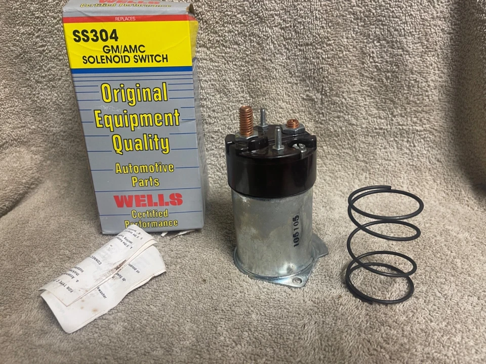 INTERRUPTOR SOLENÓIDE NOS WELLS SS304 GM & AMC - Imagem 1 de 4