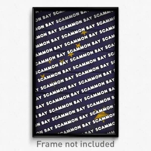 Scammon Bay Alaska Poster (AK City Souvenir 11x17 Town Print) - Picture 1 of 1