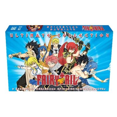 DVD Anime Fairy Tail Complete Collection Season 1-9 + 2 Movies + 9 OVA Boxset - Image 1 of 4