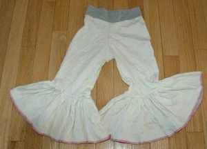 NWOT Lil Blue Boo cream big ruffles cropped 6 - Picture 1 of 1