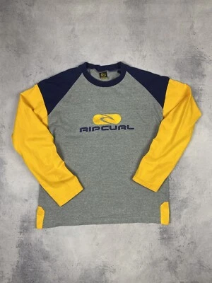 Rip Curl Vintage 90s Cotton Long Sleeve Shirt Mens Size M  Surfwear Skater - Image 1 of 4