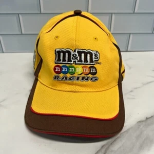 Kyle Bush#18 Nascar Chase Authentic One Size Hat Yellow/Brown M&M Racing 2014 - Picture 1 of 12