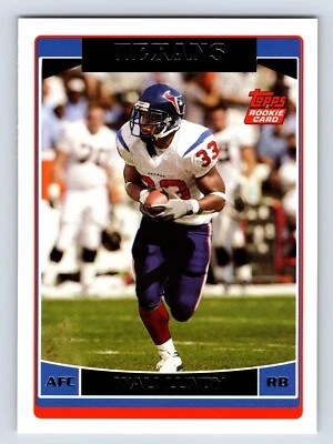 Wali Lundy 2006 Topps #343 Houston Texans Rookie RC - Image 1 of 2
