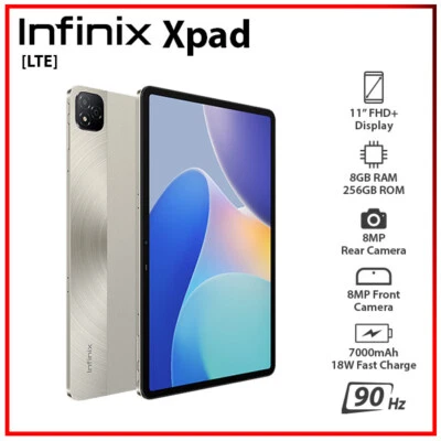 (LTE) Infinix Xpad GOLD 8GB+256GB Octa Core Fast Charge Android PC Tablet - Image 1 of 4