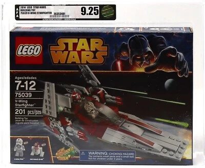 -LEGO Star Wars V-Wing Starfighter 75039 AFA Graded 9.25 - Image 1 of 4