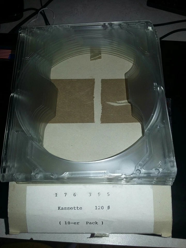 NSM CD JUKEBOX TRAY box of 10 new  #176- 395 Kassette trays  Cassette 10-er pack - Image 1 of 4