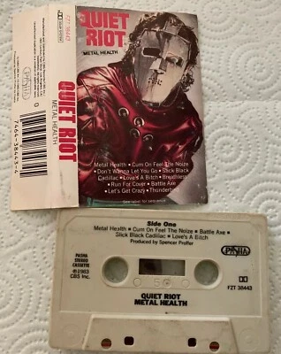 Metal Health by Quiet Riot (Cassette, 1983 CBS Records) - Image 1 of 4