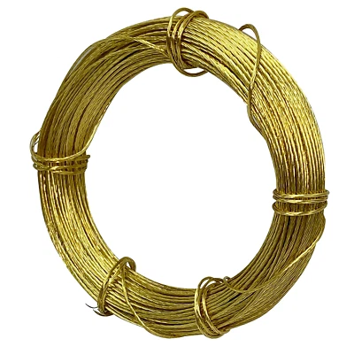 Picture Hanging Brass Wire Bare Copper Wire 100-Feet 7 Strands of Solid Copper - Image 1 of 4