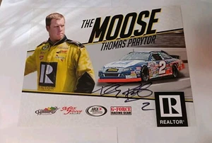 Thomas Moose Praytor Autographed Herocard 2016  #2 Arca Menards Daytona 200 - Picture 1 of 3
