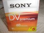 Sony DV Premium Digital Video Cassette 60 min/LP :90 x 5