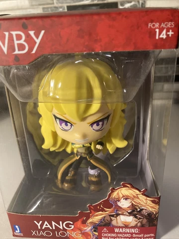 RWBY Yang Xiao Long 3.75" Figure Jazwares Rooster Teeth New Pose and Outfit Cover