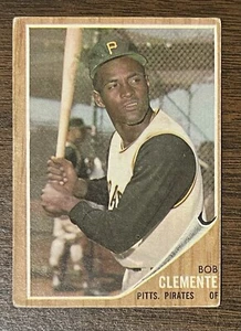 ROBERTO CLEMENTE 1962 TOPPS BASEBALL CARD # 10 HOF PITTSBURGH PIRATES - Picture 1 of 12