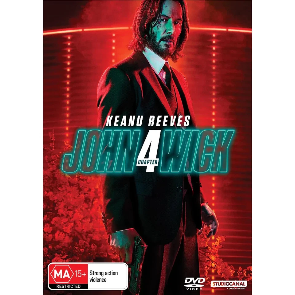 JOHN WICK CHAPTER 4  DVD, NEW & SEALED, 210623, FREE POST - image 1 of 1
