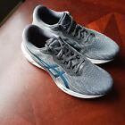 ASICS Dynablast 2 Mens 10 Grey/Blue Running,  Active Knit Shoes Jogging Laceup