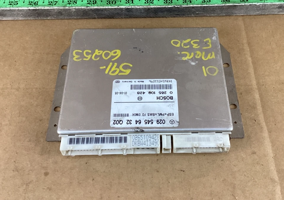 1996-2003 Mercedes-Benz E320 Electronic Stability Module 0265109428 OEM - Image 1 of 4