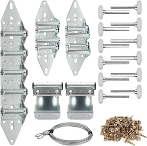 Garagentor Teile & Hardware für 16 x 7', 18 x 7' Tuning Kit, Silber  - Bild 1 von 6