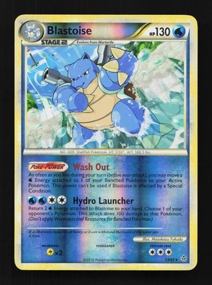 Blastoise 13/95 MP Unleashed English Pokemon Card TCG - Image 1 of 4