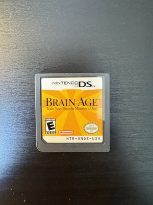 Nintendo DS Brain Age Authentic Tested & Working Official NDS Cartridge Only - Image 1 of 2
