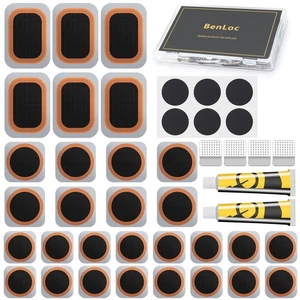 Bike Inner Tire Patch Repair Kit - Bycicle Tube Puncture Patches Kits, 30PCS ... - Bild 1 von 7