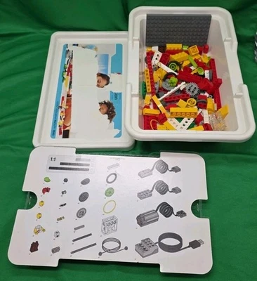 LEGO EDUCATION Wedo Construction 9580 Case Card Incomplete set SEE PICTURES  - Image 1 of 4