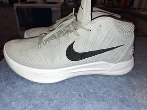 Nike Kobe AD Flight Silver Grey Suede TB 942521-001 Basketball Mens Size 8.5 - Picture 1 of 13