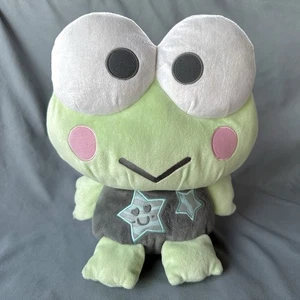 Vintage 2008 Sanrio Rare Large 11” Keroppi Plush Teal Embroider Name/Snail NWOT - Picture 1 of 20