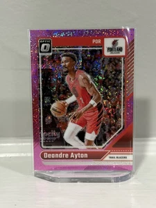 Deandre Ayton 2024-25 Panini Donruss Optic #37 Pink Glitter Prizm /275 SP Blazer - Picture 1 of 3