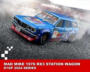 1:64 Mad Mike -- 2024 D1GP Series -- 1976 Mazda RX3 Station Wagon -- INNO64 - Picture 1 of 7