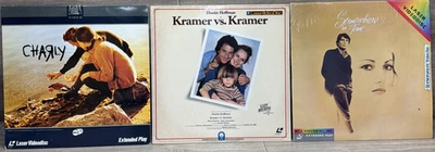 Lot of 3 Laserdisc LD - Somewhere in Time - Kramer vs Kramer - Charly Foto 1 de 4